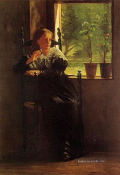 am Fenster Realismus Maler Winslow Homer Ölgemälde